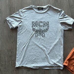 Men’s Classic Logo T-Shirt in Organic Cotton gray small
